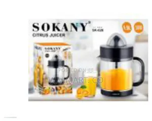 Sokany 1.2litres Electric Orange Citrus Juice Extractor