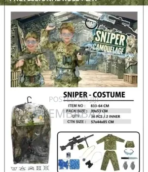 Kids Sniper Costume