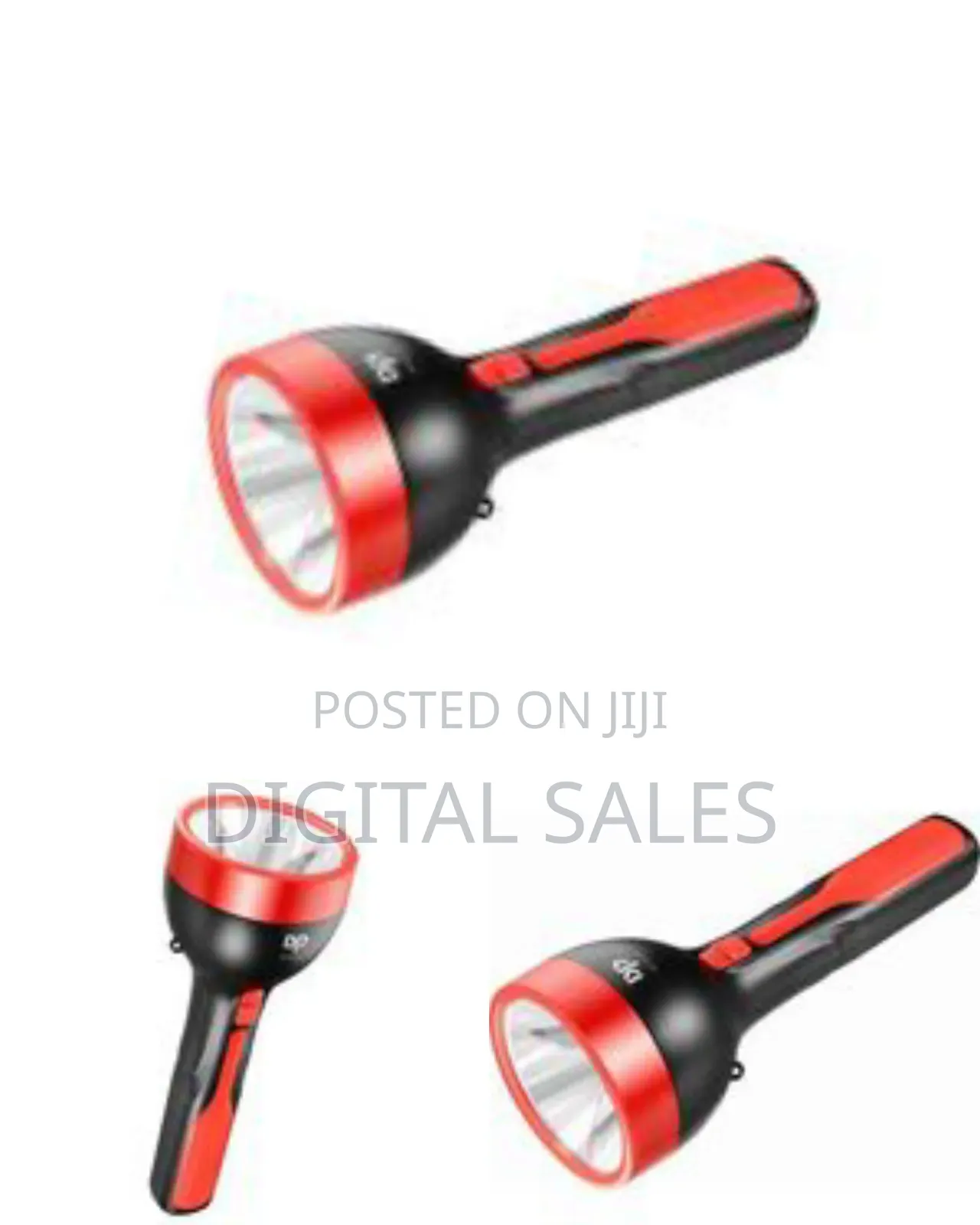 Plastic Aluminum Cup Led Light Rechargeable Torch Flashlight