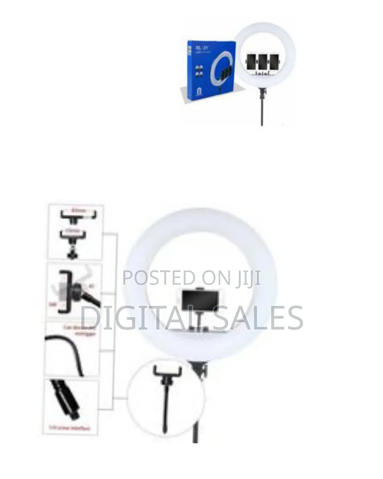 Rl-14 Inch Lighting Led Ring Led Soft Ring Light With Tripod