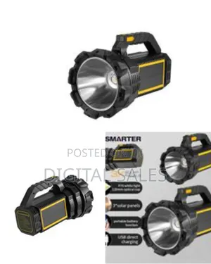 Outdoor Camping Light Security Rechargeable Spotlight Work Hand Lamp