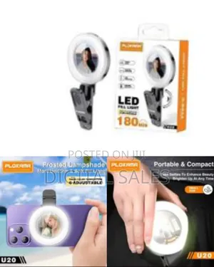 Mini Ring Light, Small Clip On Ring Light,