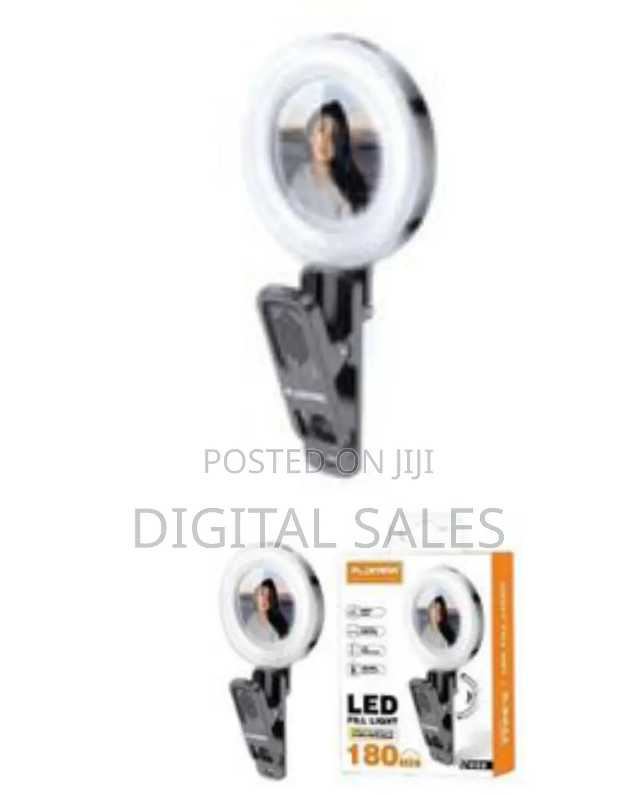 Mini Ring Light, Small Clip On Ring Light,