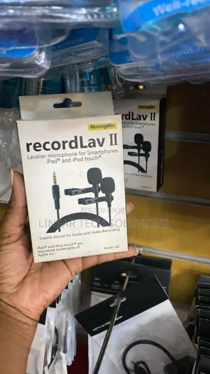 Movingmic Recordlav Ii Lavalier Microphone.