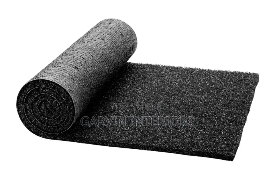 Black and Gray Mining Carpet