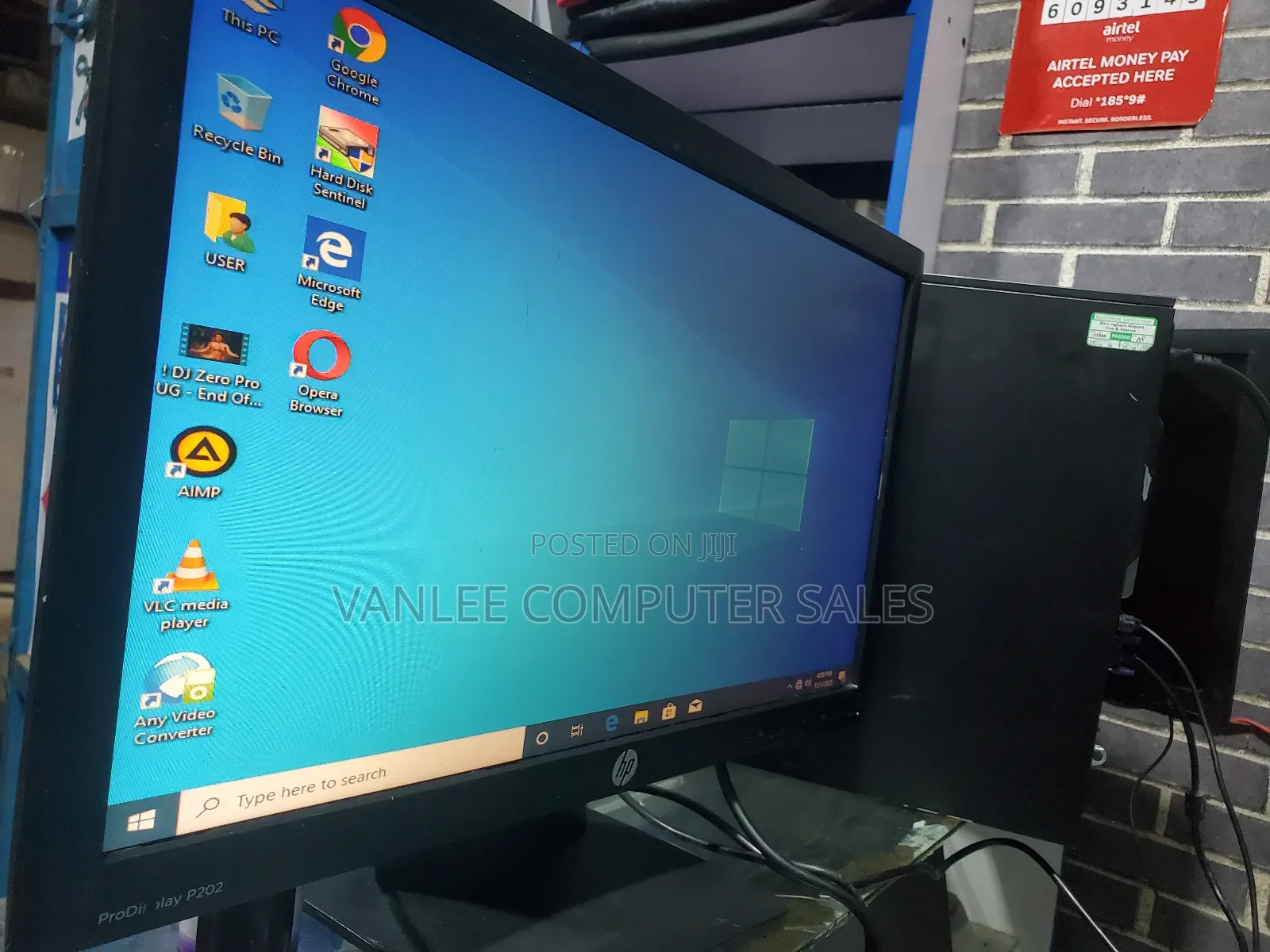 Desktop Computer HP 268 Pro G1 8GB Intel Core I5 HDD 500GB