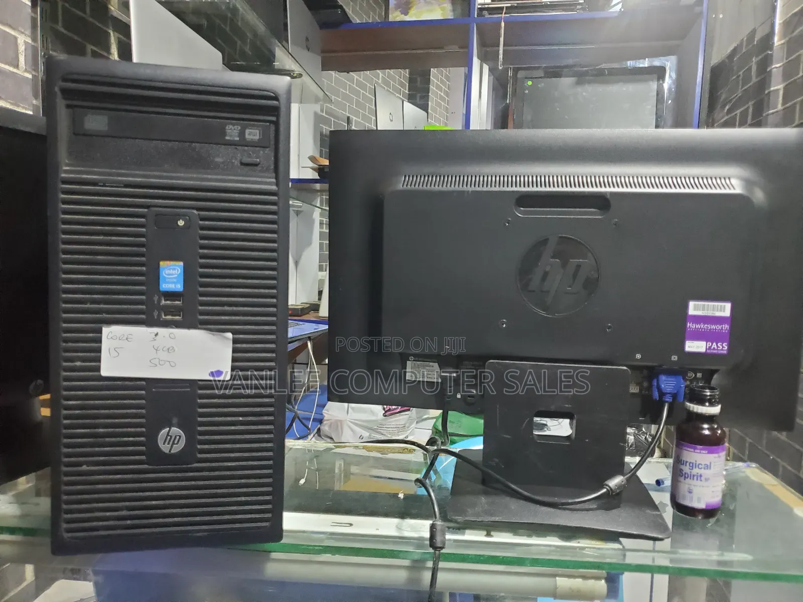 Desktop Computer HP 268 Pro G1 8GB Intel Core I5 HDD 500GB