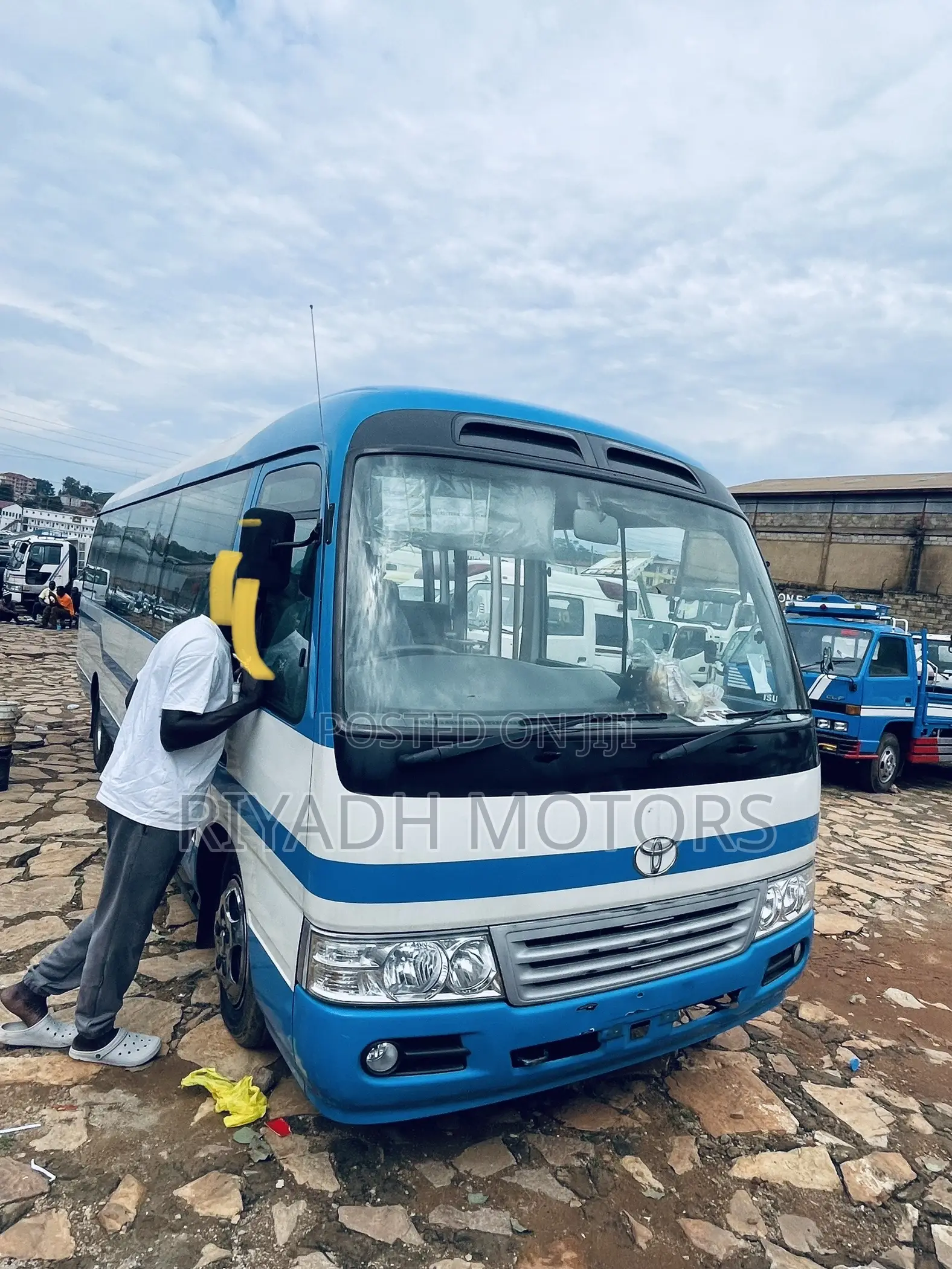 Toyota Coaster 2016 White