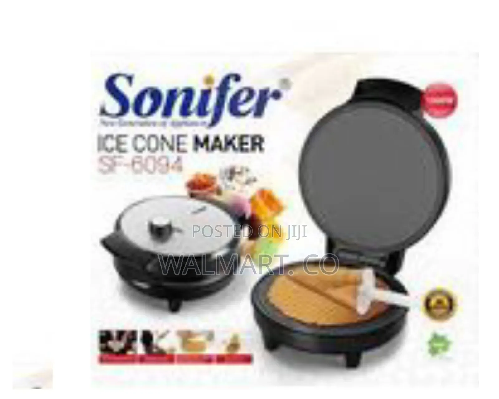 Sonifer Automatic Egg Roll Ice Cream Cone Maker