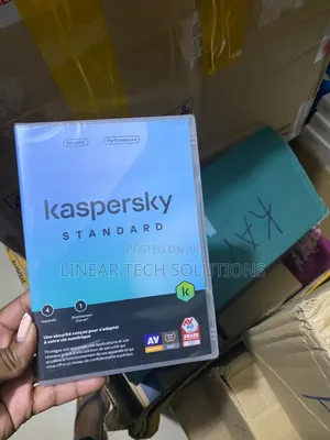 Kaspersk Standard Antivirus Software.