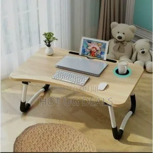 Foldable Portable Computer Laptop Stand Desk Work Study Table