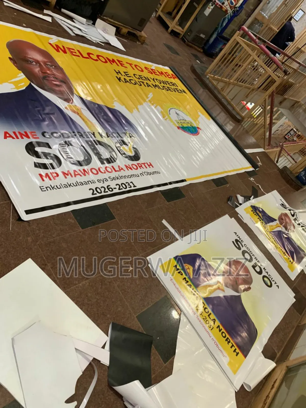 Poster's Printing, Banners, Reflectors Etc