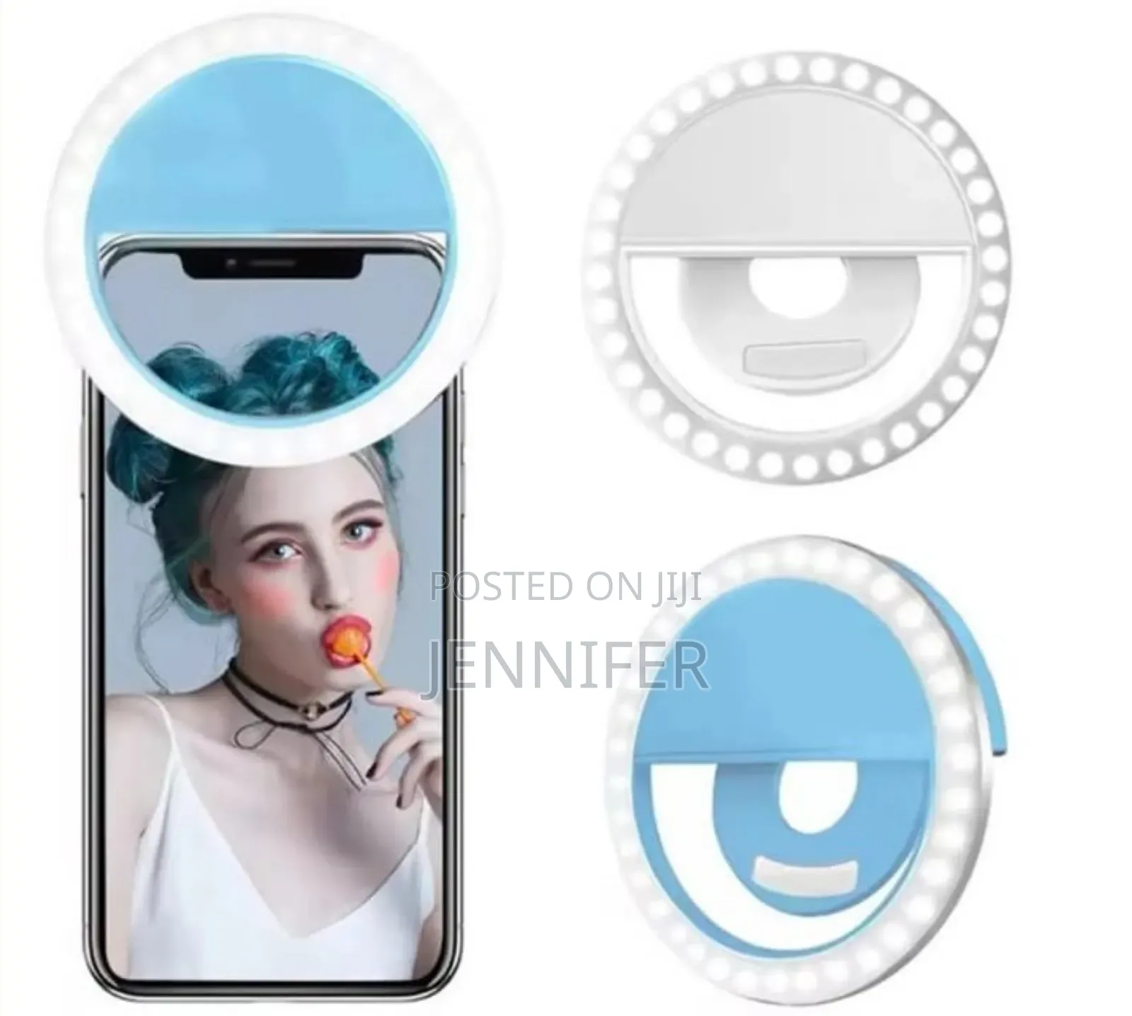 Mini Rechargeable Pocket Selfie Ring Light
