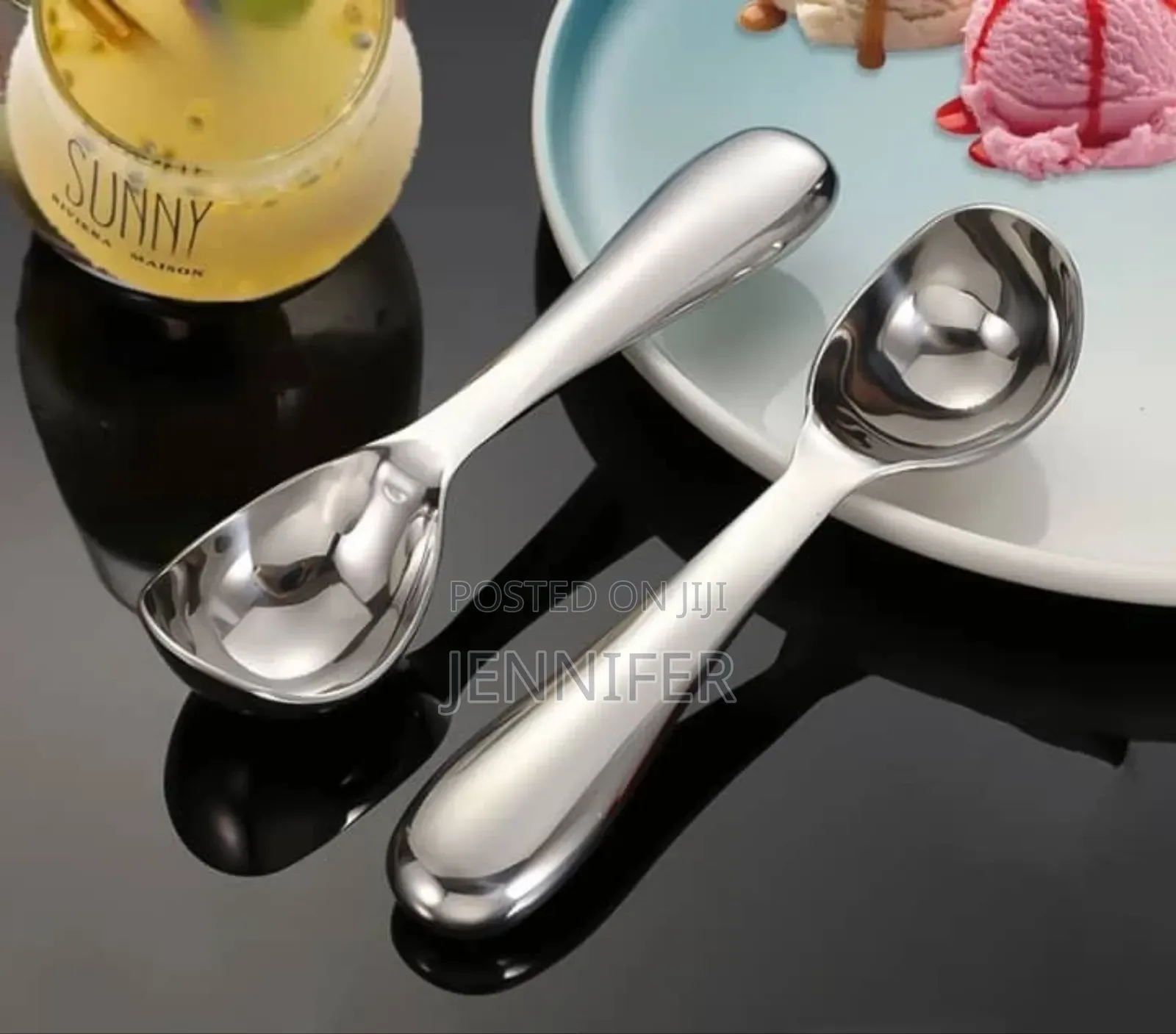 7inch Stainless Steel Ice Cream Scooper Spoon