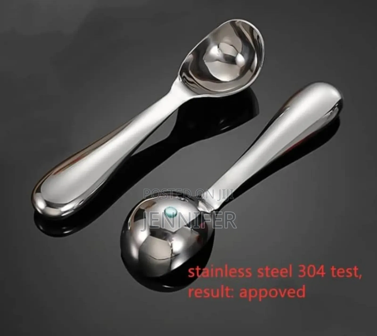 7inch Stainless Steel Ice Cream Scooper Spoon