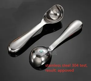 7inch Stainless Steel Ice Cream Scooper Spoon