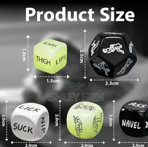 6pcs Couple Game Dices