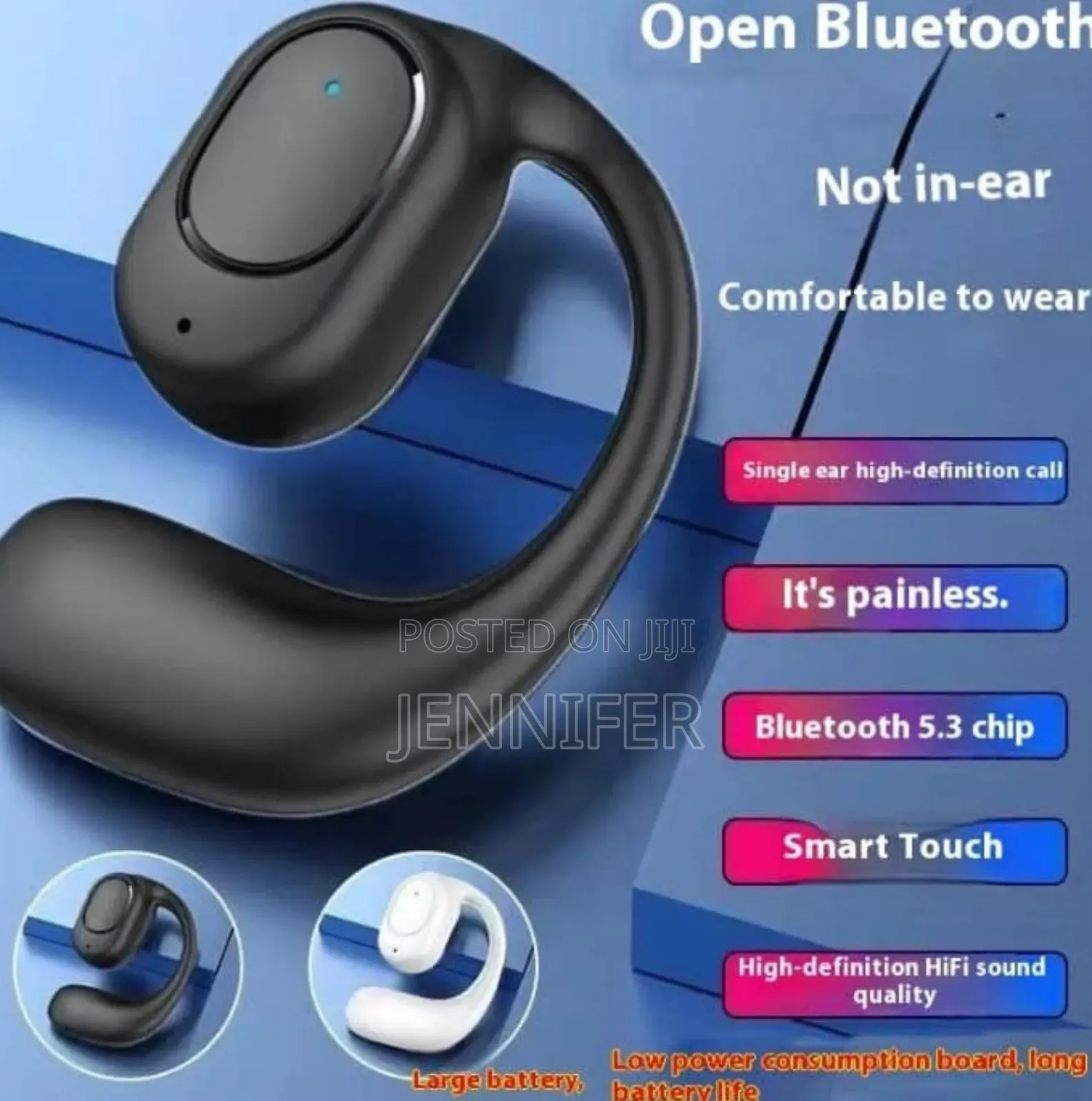 Business Single Open Ear Headphone/Earbud