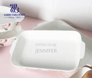 3pcs Ceramic Bakeware and Dinner Set Dishes