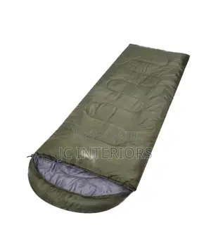 Sleeping Bag / Water Proof Black/Green
