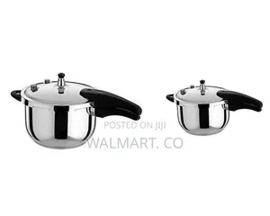 HCX 5 Litres Stainless Steel Pressure Cooker-Silver