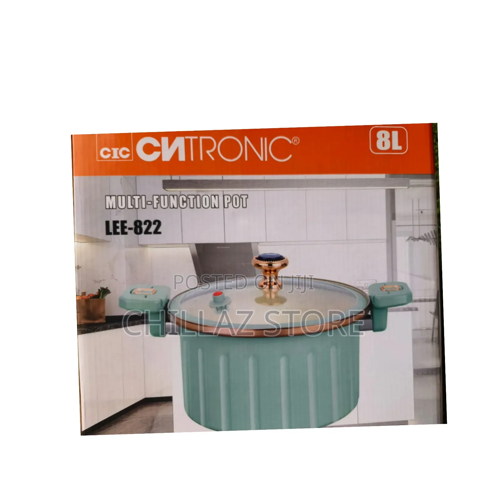 Rome Enamel Cast Iron Pressure Cooker.