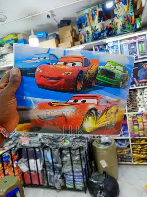 Jigsaw Puzzle, Characters From the Disney Pixar Movie Franchise, Cars.
