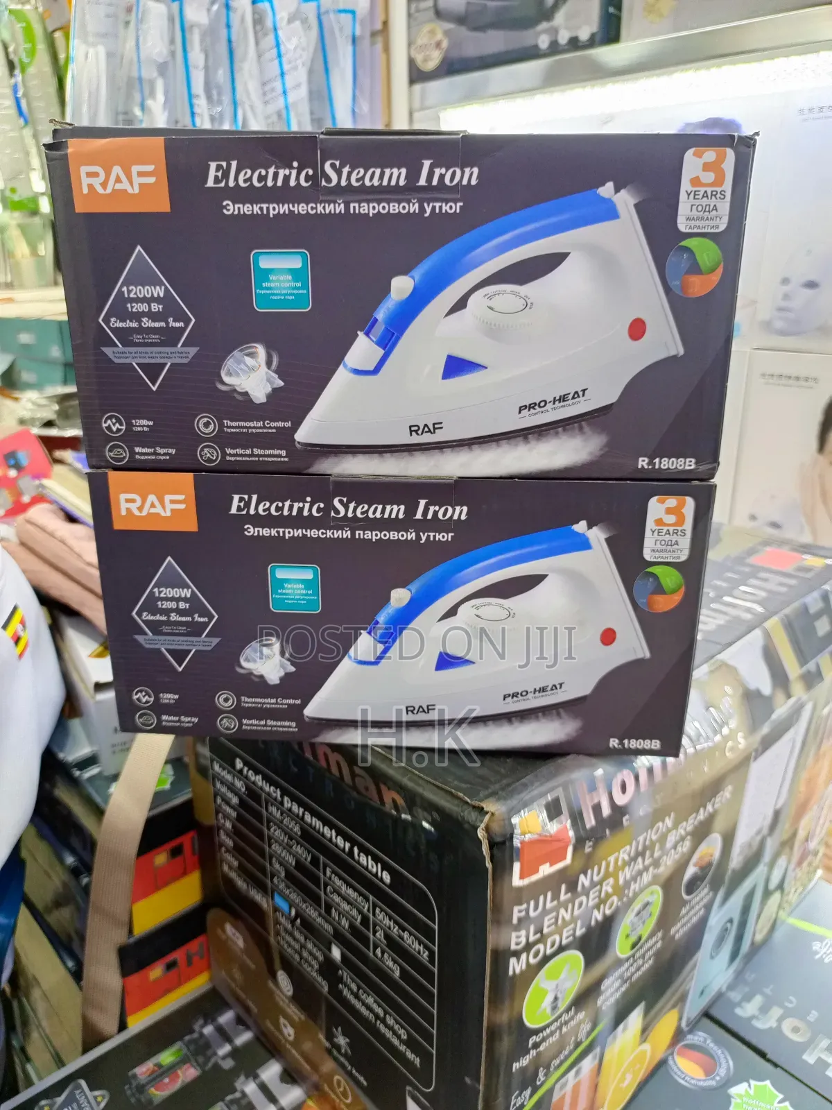 Raf Electric Steam Iron