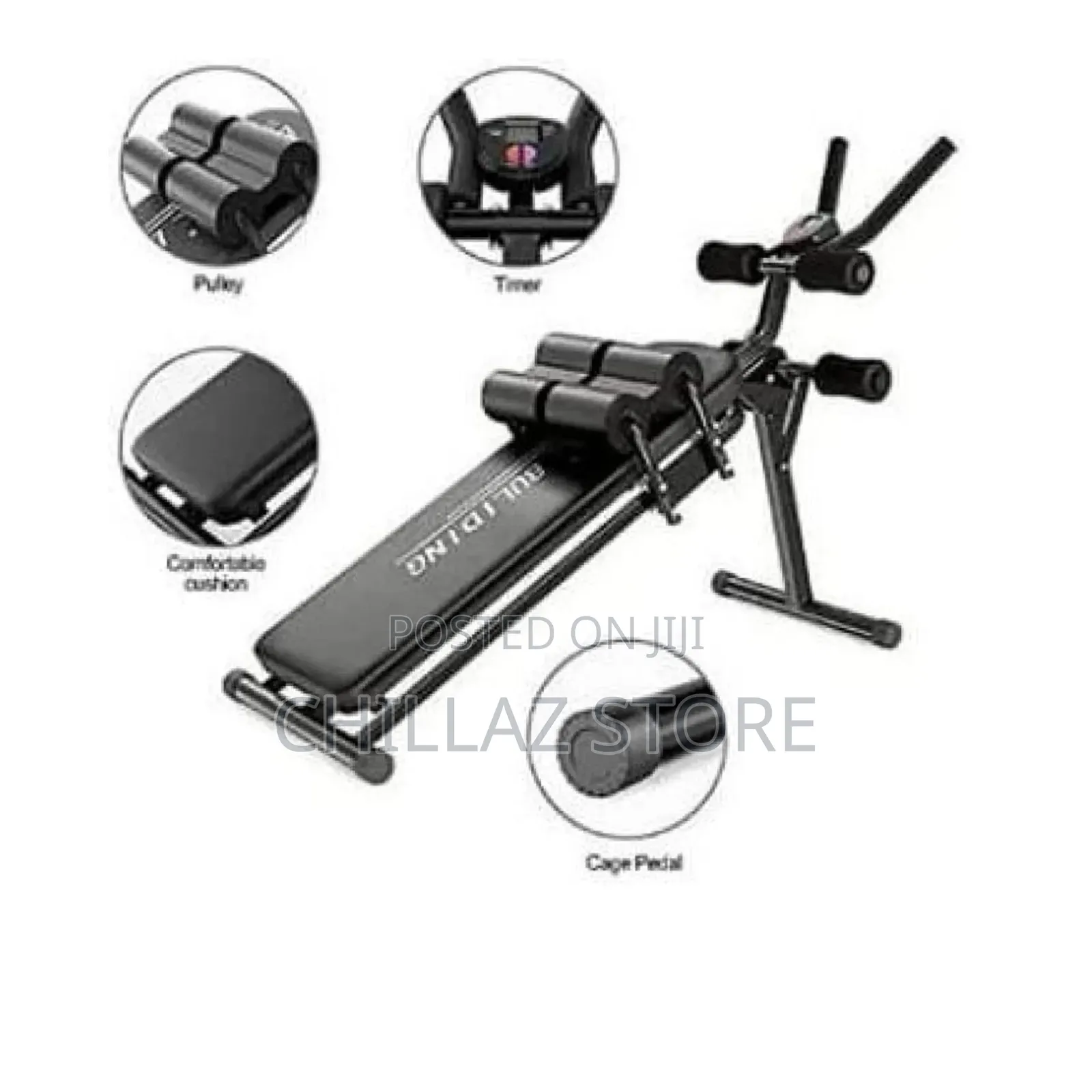 Multi-Functional Sit Up Exercise Bench.
