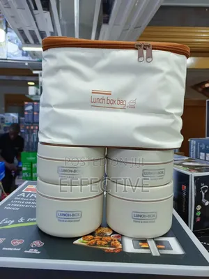 Thermal Bento Lunch Box Set With an Insulated Bag.