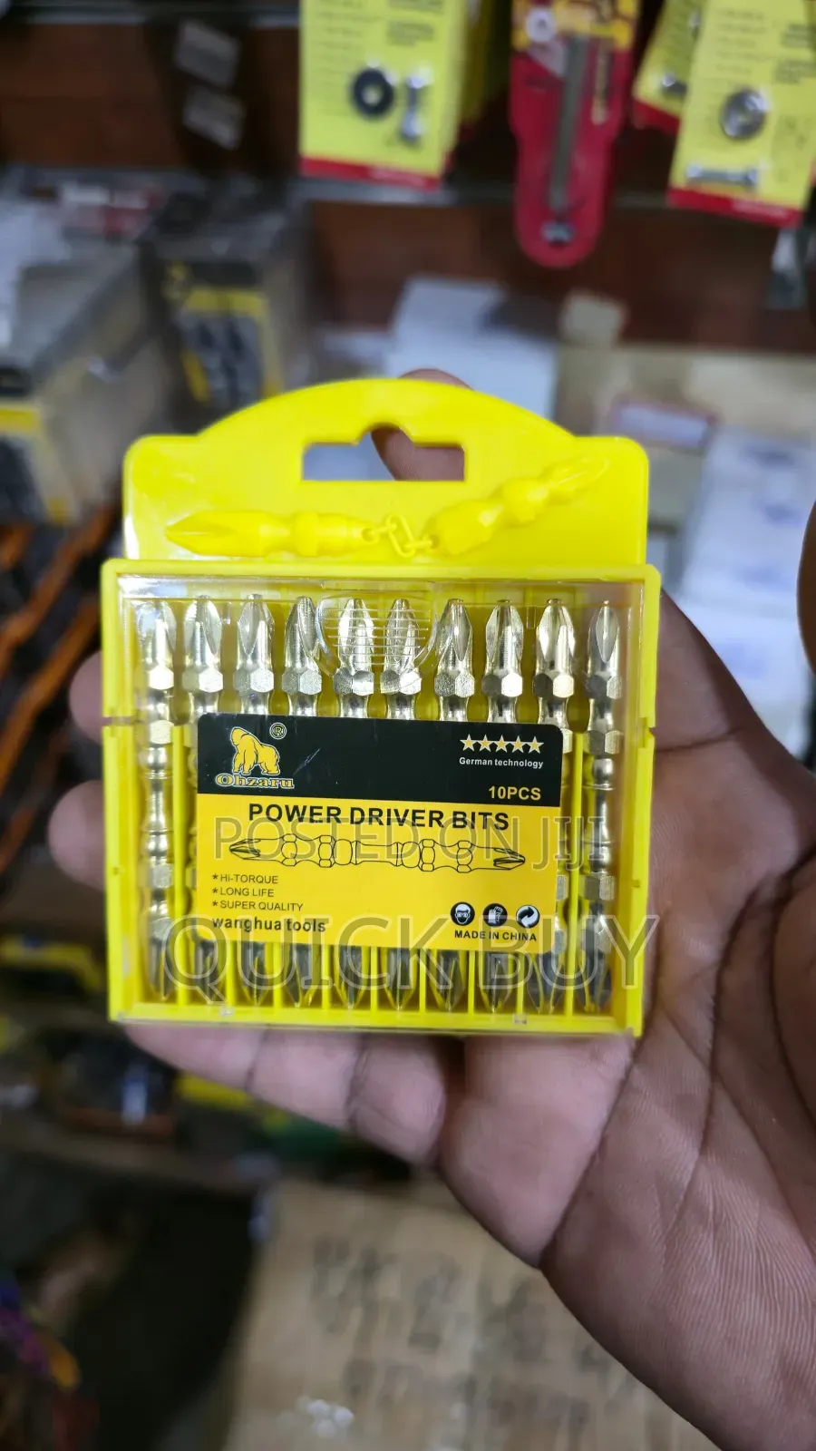 10pcs Power Driver Bits