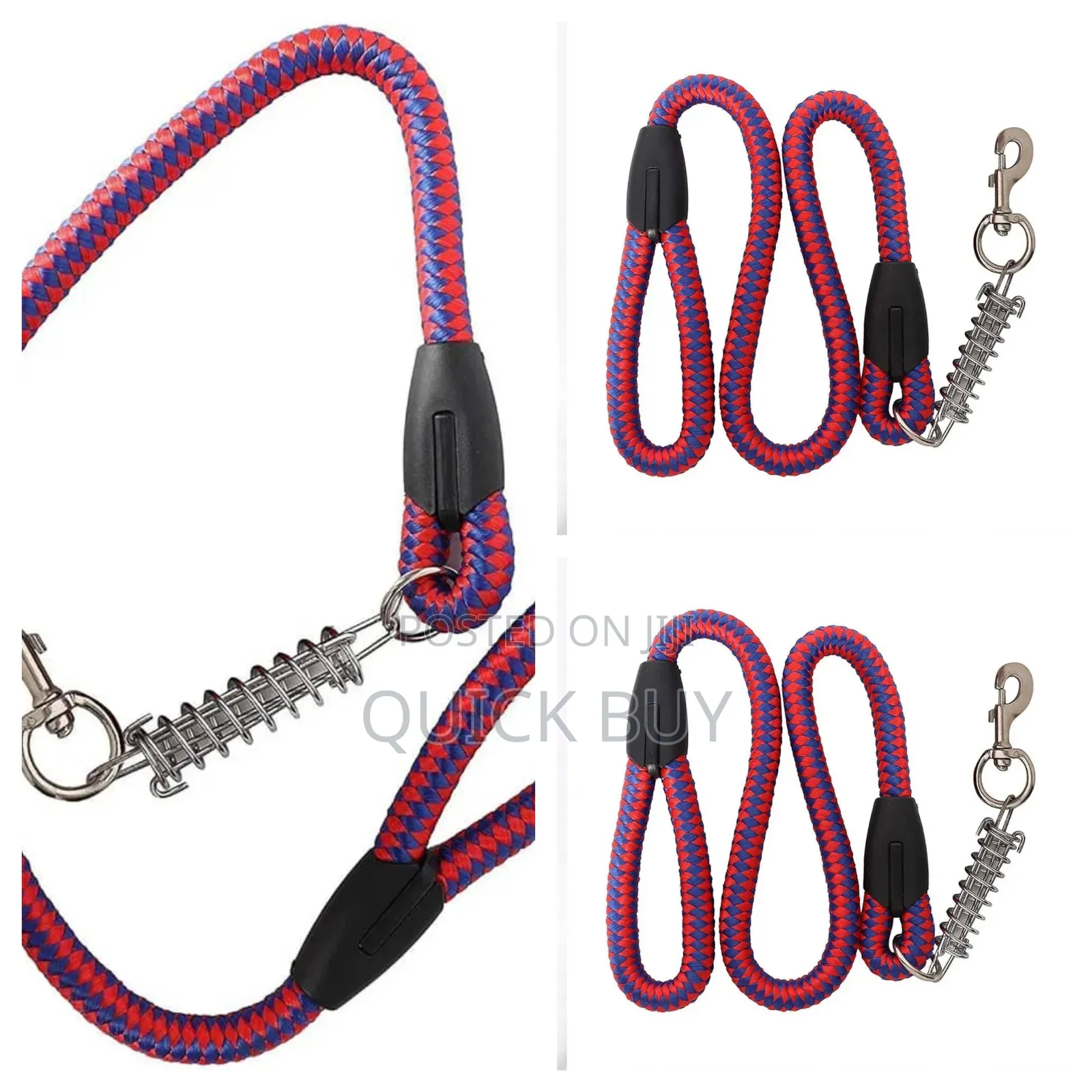 Woofy Heavy Duty Spring Leash for Dogs