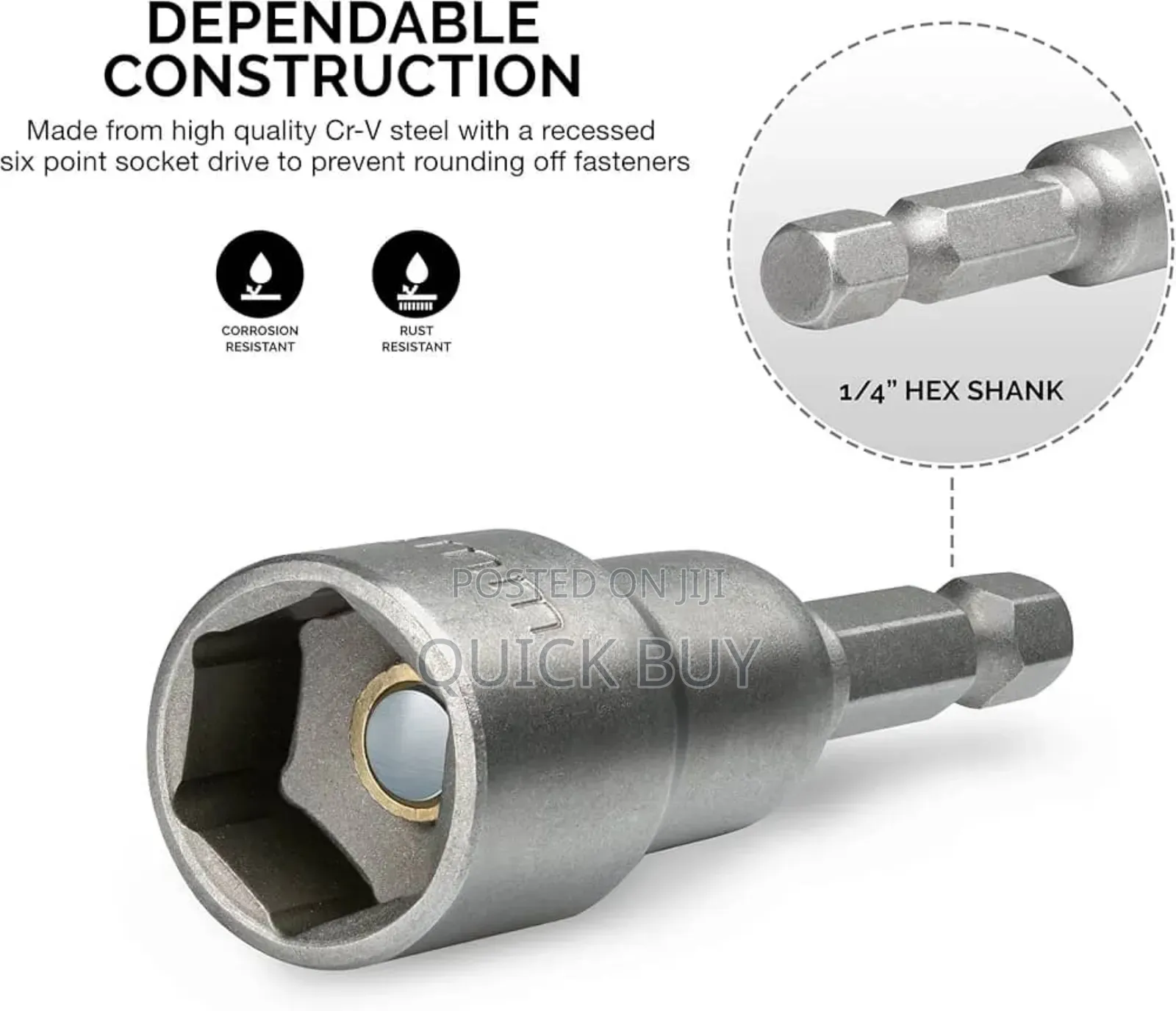10mm Magnetic Nut Setters