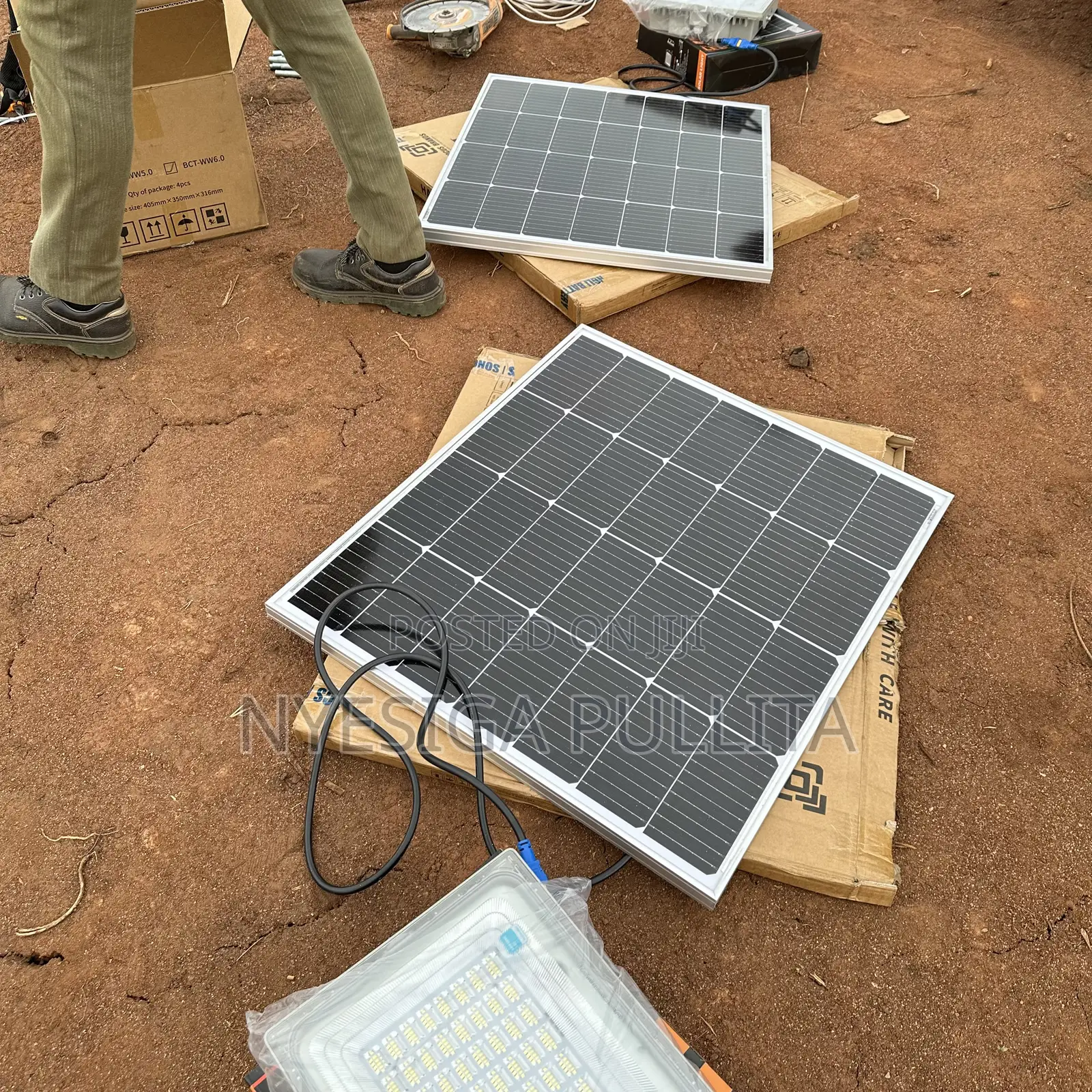 Blue Carbon Solar Lights 500wats