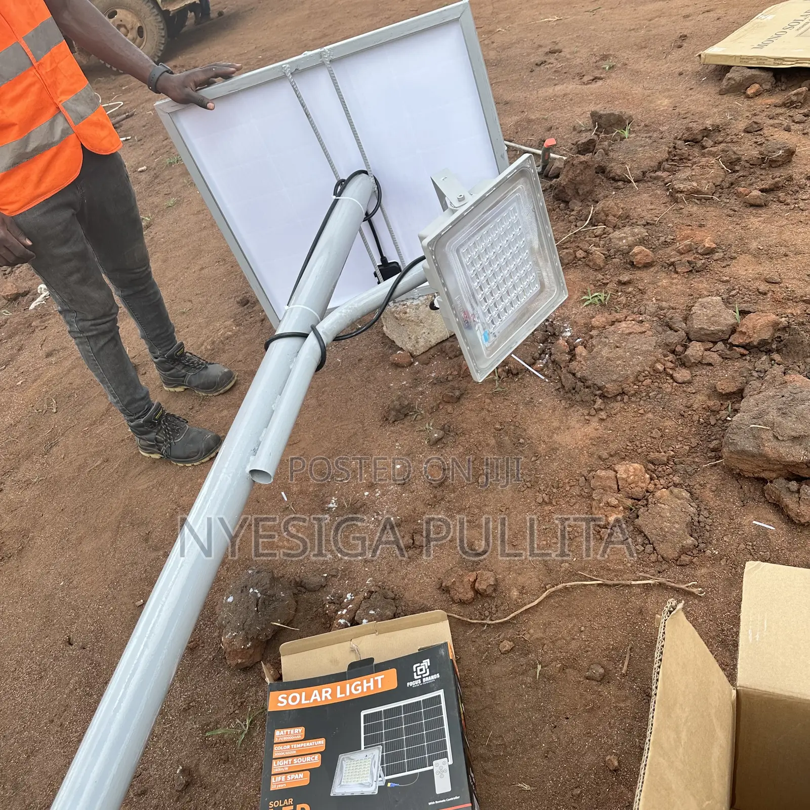 Blue Carbon Solar Lights 500wats