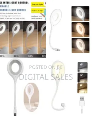 Usb Smart Voice Control Led Table Lamp for Bedroom Living Room Office