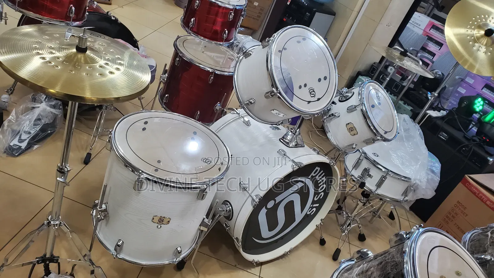 Si Drum Set , Professional Drum Set - 7 Piece