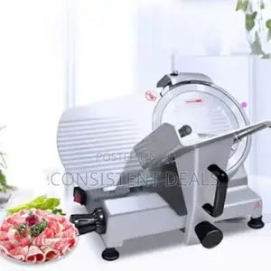 10"/250mm Blade Chef Electric Meat Slicer Deli Meat Cheese Food Slicer