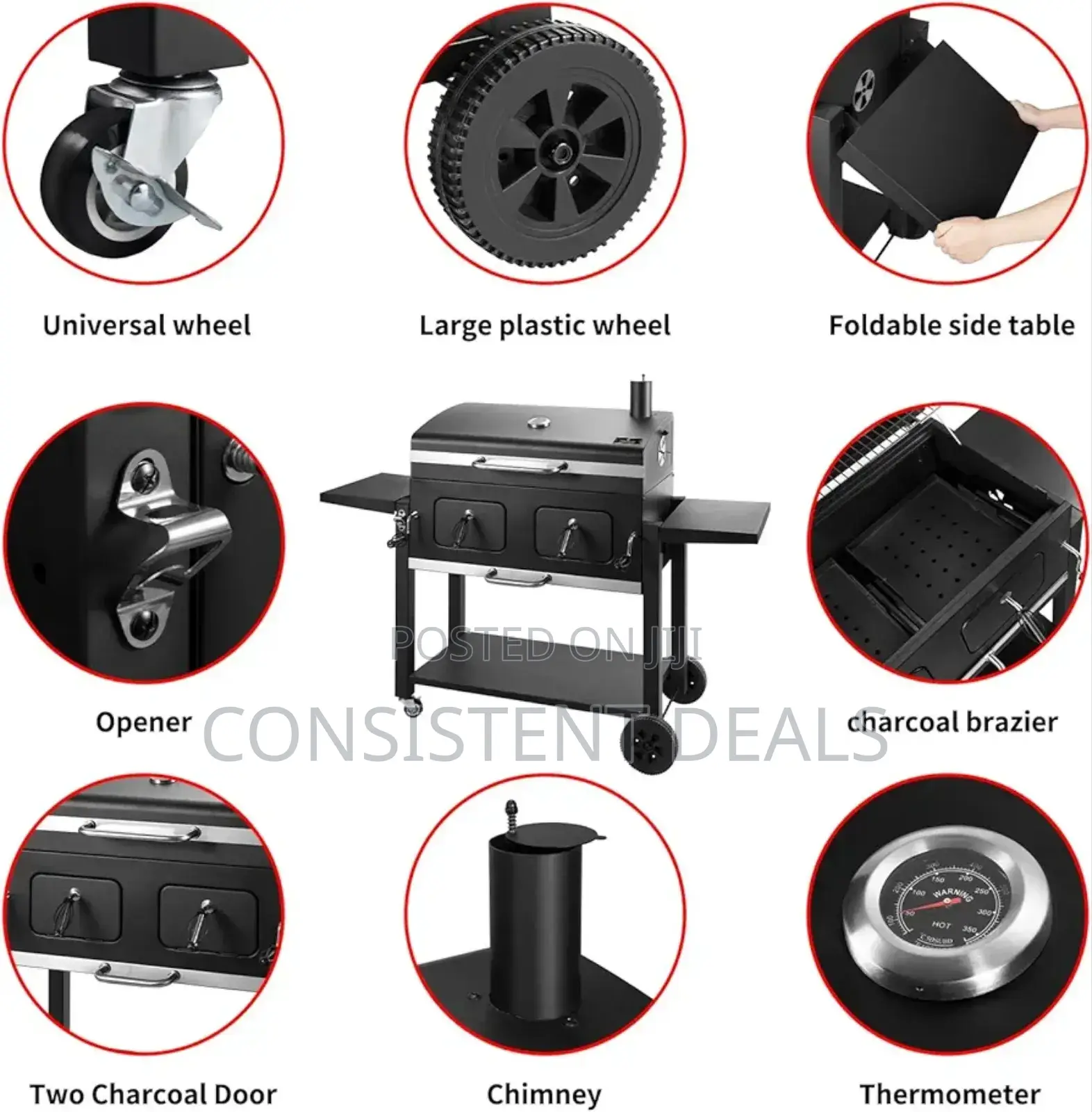 Extra Large Charcoal Bbq Grills
