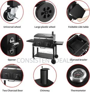 Extra Large Charcoal Bbq Grills