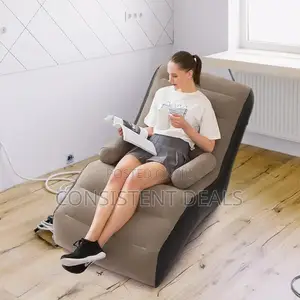Air Sofa Set Recliner With 2 In 1 Electric Pump