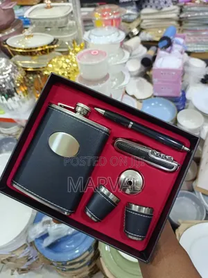Hip Flask Gift Set