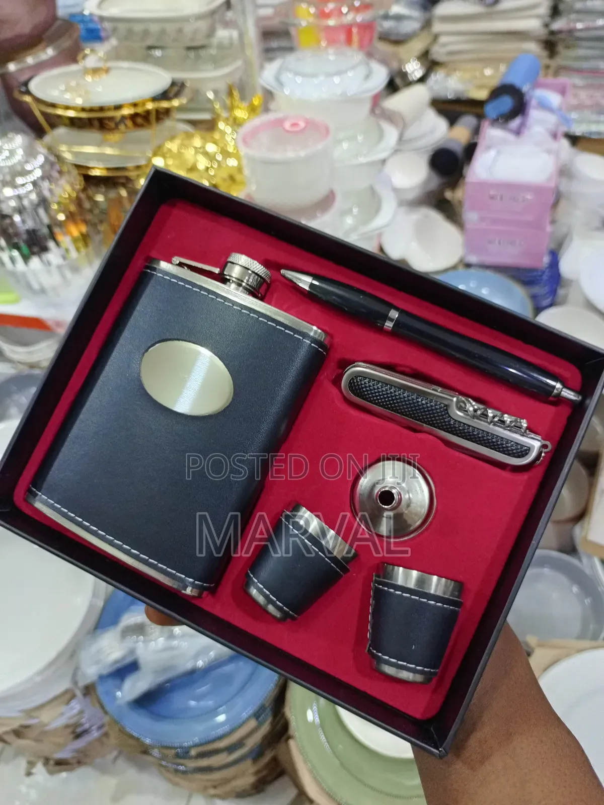 Hip Flask Gift Set