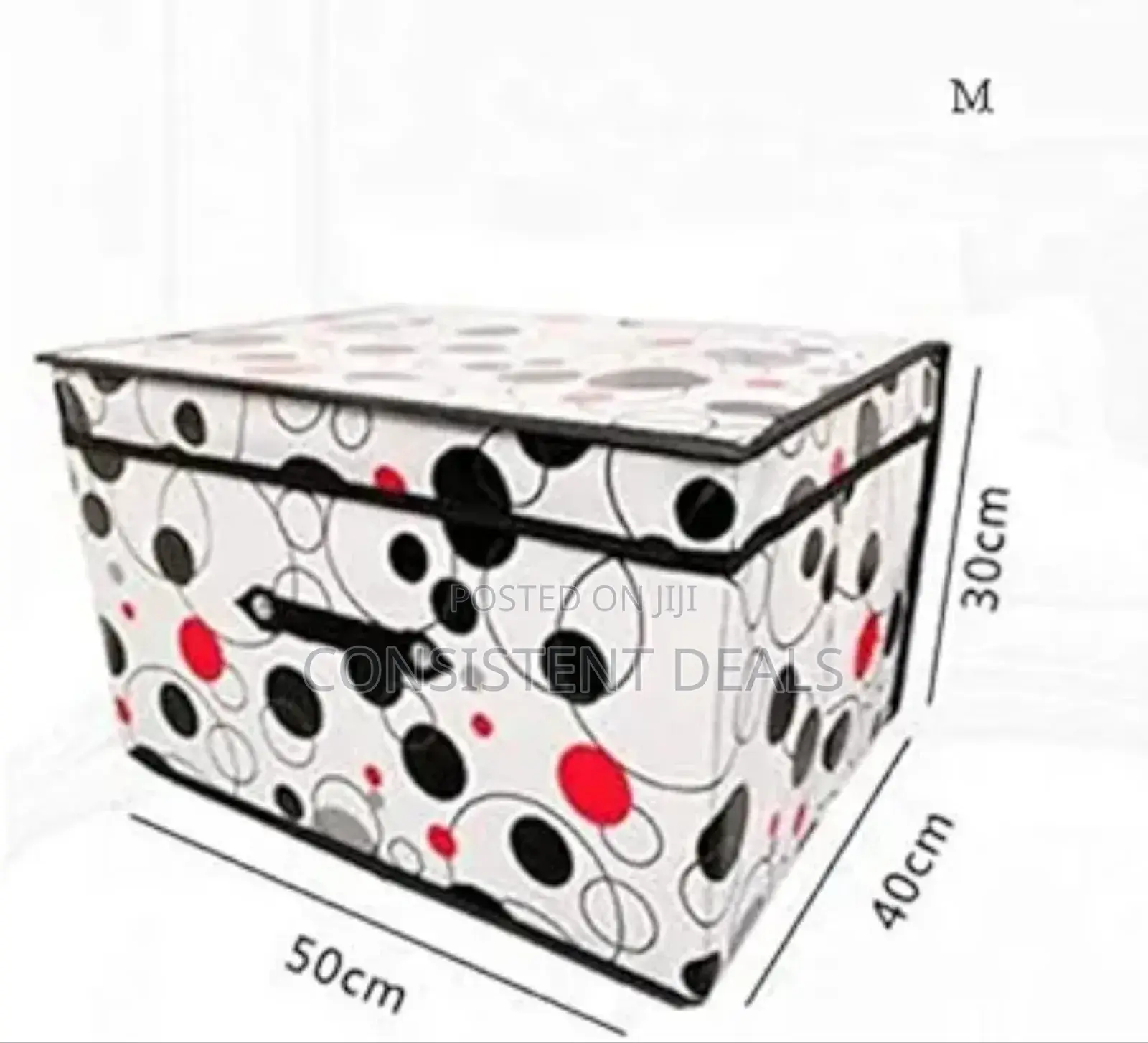 Large Capacity Foldable Storage Bin/ Box With Lid