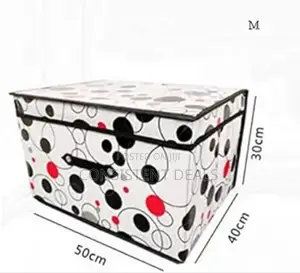 Large Capacity Foldable Storage Bin/ Box With Lid