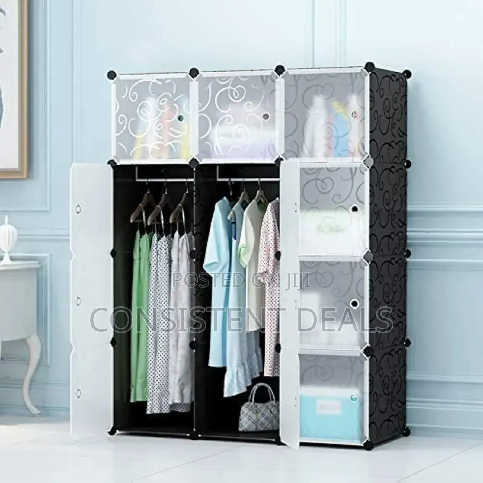 12 Cube Storage Wardrobe