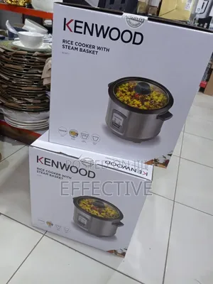 2.8l Kenwood Rice Cooker With Steam Basket.