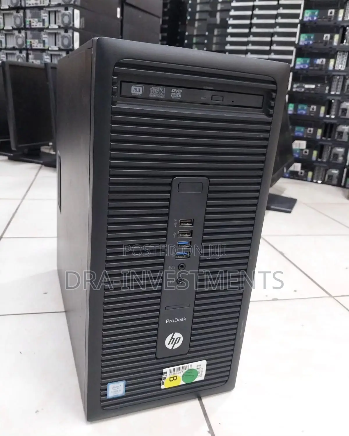 Desktop Computer HP ProDesk 600 8GB Intel Core I5 HDD 500GB