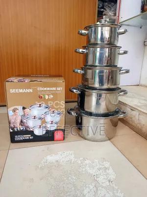 Seemann Stainless Steel Cookware Set.