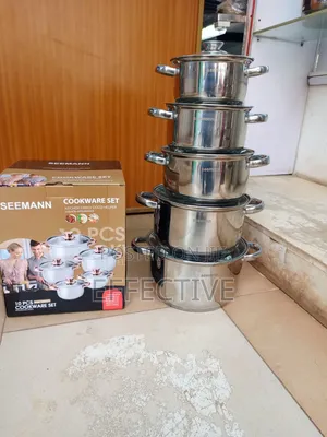 Seemann Stainless Steel Cookware Set.